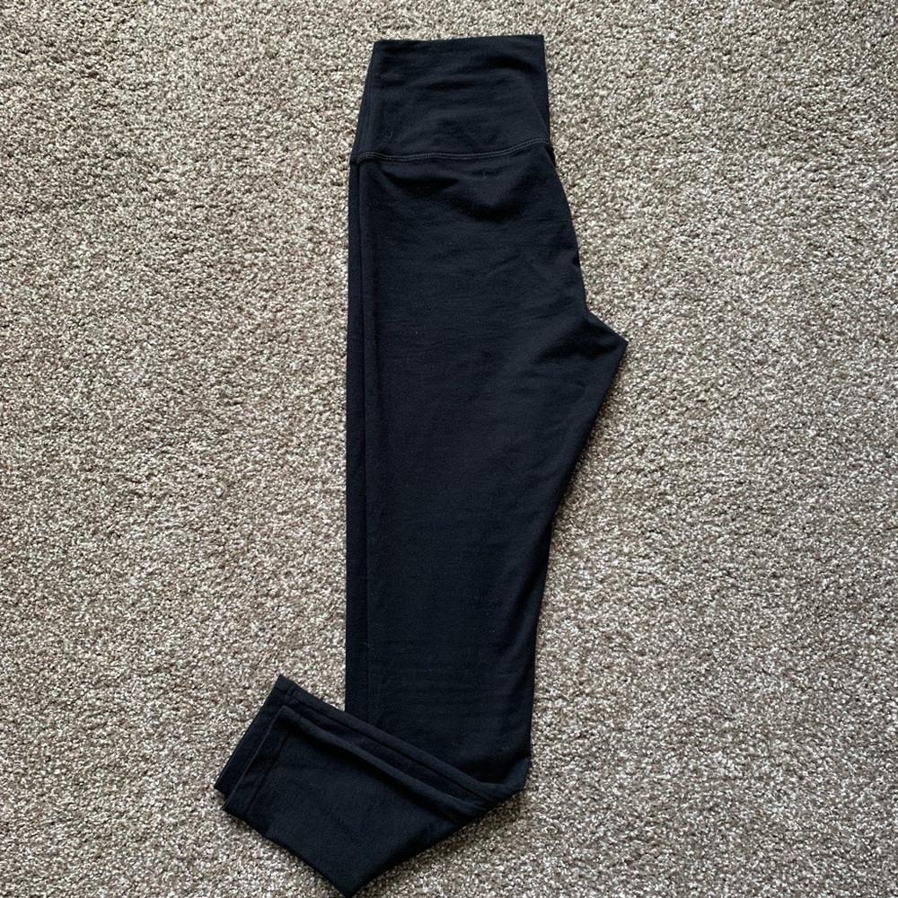 Aerie Chill Black Hi Rise Legging Medium NWOT